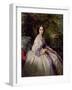 Portrait of Countess Maria Ivanovna Lamsdorf, Née Beck, 1859-Franz Xaver Winterhalter-Framed Giclee Print