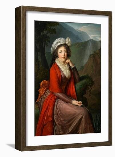 Portrait of Countess Maria Theresia Bucquoi, 1793-Elisabeth Louise Vigee-LeBrun-Framed Giclee Print