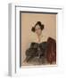 Portrait of Countess Nadezhda Ivanovna Golitsyna (1796-186), Née Countess Kutaysova, 1832-Pyotr Fyodorovich Sokolov-Framed Giclee Print