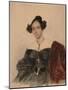 Portrait of Countess Nadezhda Ivanovna Golitsyna (1796-186), Née Countess Kutaysova, 1832-Pyotr Fyodorovich Sokolov-Mounted Giclee Print