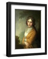 Portrait of Countess Natalia Ivanovna Kurakina, 1795-Vladimir Lukich Borovikovsky-Framed Giclee Print