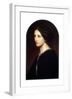 Portrait of Countess Sophie Shuvaloff, 1853-Paul Delaroche-Framed Giclee Print