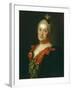 Portrait of Countess Tatyana Alexeyevna Trubetskaya, 1761-Alexei Petrovich Antropov-Framed Giclee Print