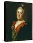 Portrait of Countess Tatyana Alexeyevna Trubetskaya, 1761-Alexei Petrovich Antropov-Stretched Canvas