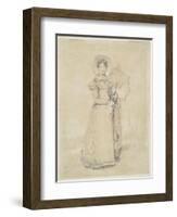 Portrait of Countess Thérèse Apponyi, née von Nogarola (1790-1874), 1823-null-Framed Giclee Print