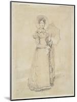 Portrait of Countess Thérèse Apponyi, née von Nogarola (1790-1874), 1823-null-Mounted Giclee Print