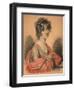 Portrait of Countess Varvara Ivanovna Golitsyna, Née Shipova, 1820s-Carl Von Hampeln-Framed Giclee Print