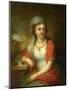 Portrait of Countess Yekaterina Alexeyevna Musina-Pushkina, 1797-Vladimir Lukich Borovikovsky-Mounted Premium Giclee Print