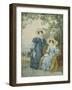 Portrait of Countess Yekaterina Artemyevna Vorontsova and Princess Yelena Mikhaylovna Galitzine-Alexander Pavlovich Briullov-Framed Giclee Print