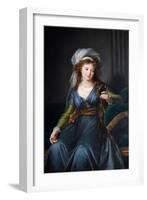 Portrait of Countess Yekaterina Skavronskaya, Née Von Engelhardt (1761-1829-Marie Louise Elisabeth Vigée-Lebrun-Framed Giclee Print