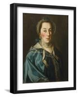 Portrait of Countess Yelizaveta Franzevna Buturliina, 1763-Alexei Petrovich Antropov-Framed Giclee Print