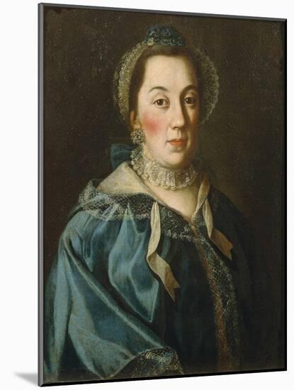 Portrait of Countess Yelizaveta Franzevna Buturliina, 1763-Alexei Petrovich Antropov-Mounted Giclee Print