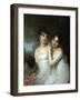 Portrait of Countesses E.A. and A.A. Kurakin, 1802-Vladimir Lukich Borovikovsky-Framed Giclee Print
