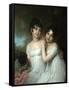 Portrait of Countesses E.A. and A.A. Kurakin, 1802-Vladimir Lukich Borovikovsky-Framed Stretched Canvas
