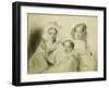 Portrait of Countesses Praskovia, Nadezhda and Maria Vyazemsky, 1835-Fyodor Antonovich Bruni-Framed Giclee Print