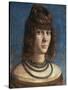 Portrait of Courtesan-Vittore Carpaccio-Stretched Canvas