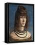 Portrait of Courtesan-Vittore Carpaccio-Framed Stretched Canvas