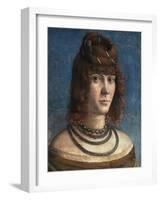 Portrait of Courtesan-Vittore Carpaccio-Framed Giclee Print