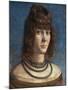 Portrait of Courtesan-Vittore Carpaccio-Mounted Giclee Print