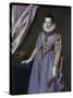 Portrait of Cristina Di Lorena, Grand Duchess of Tuscany, 1590-Scipione Pulzone-Stretched Canvas