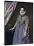 Portrait of Cristina Di Lorena, Grand Duchess of Tuscany, 1590-Scipione Pulzone-Stretched Canvas