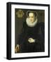 Portrait of Cunera Van Martena, Wife of Rudolph Van Buynou-Adriaen van Cronenburg-Framed Art Print