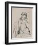 'Portrait of CÚzanne', c.1874, (1946)-Camille Pissarro-Framed Giclee Print