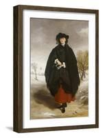 Portrait of Daisy Grant, the Artist's Daughter-Sir Francis Grant-Framed Giclee Print