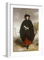 Portrait of Daisy Grant, the Artist's Daughter-Sir Francis Grant-Framed Giclee Print