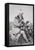 Portrait of Daniel Boone (1734-1820)-Alonzo Chappel-Framed Stretched Canvas