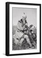 Portrait of Daniel Boone (1734-1820)-Alonzo Chappel-Framed Giclee Print