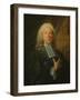 Portrait of Daniel Jousse (Oil on Canvas)-Jean-Baptiste Perronneau-Framed Giclee Print