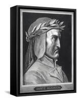 Portrait of Dante Alighieri (1265-1321)-Gustave Dore-Framed Stretched Canvas