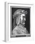 Portrait of Dante Alighieri (1265-1321)-Gustave Dore-Framed Giclee Print