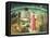 Portrait of Dante Alighieri, Florence and the Allegory of the Divine Comedy-null-Framed Stretched Canvas