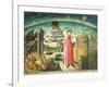 Portrait of Dante Alighieri, Florence and the Allegory of the Divine Comedy-null-Framed Giclee Print