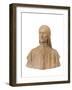 Portrait of Dante Alighieri, Romano Pazzini, 1852-1942, Civic Museum-null-Framed Giclee Print