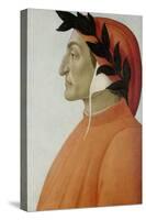 Portrait of Dante Alighieri-Sandro Botticelli-Stretched Canvas