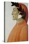 Portrait of Dante Alighieri-Sandro Botticelli-Stretched Canvas