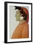 Portrait of Dante Alighieri-Sandro Botticelli-Framed Premium Giclee Print