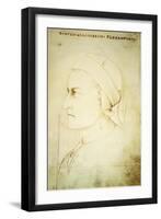 Portrait of Dante Alighieri-null-Framed Giclee Print