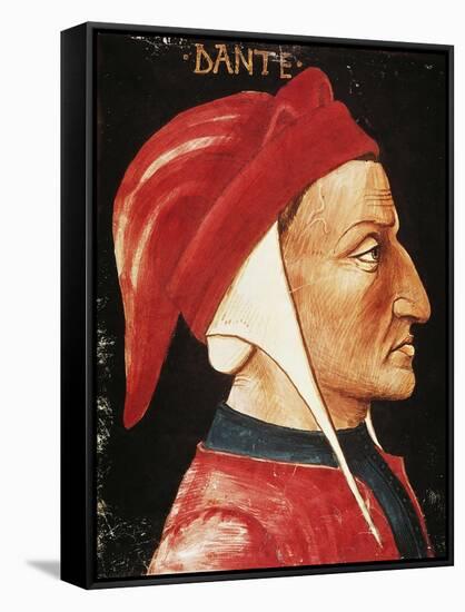 Portrait of Dante Alighieri-null-Framed Stretched Canvas