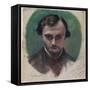 Portrait of Dante Gabriel Rossetti, 1853-William Holman Hunt-Framed Stretched Canvas