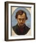 Portrait of Dante Gabriel Rossetti-William Holman Hunt-Framed Giclee Print