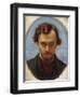 Portrait of Dante Gabriel Rossetti-William Holman Hunt-Framed Giclee Print