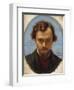 Portrait of Dante Gabriel Rossetti-William Holman Hunt-Framed Giclee Print