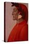 Portrait of Dante-Sandro Botticelli-Stretched Canvas