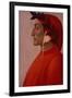 Portrait of Dante-Sandro Botticelli-Framed Giclee Print