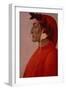 Portrait of Dante-Sandro Botticelli-Framed Giclee Print