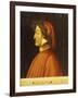 Portrait of Dante-Domenico Ghirlandaio-Framed Giclee Print